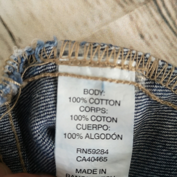 Jean Skirt; Girls Size 14 - Picture 4 of 4